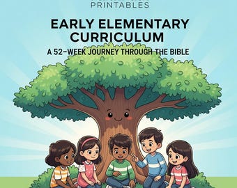 小学校低学年向け日曜学校カリキュラム＆アクティビティ：52週間の聖書学習コース（対象年齢：6～8歳）（デジタルダウンロード版）