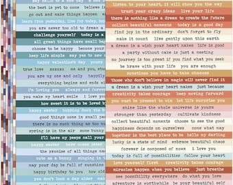 406pcs Vintage Quote Stickers for Junk Journal Scrapbooking Planners DIY Collage Crafts