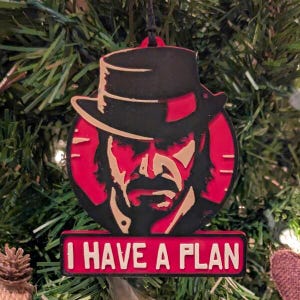 Old West Video Game Inspired Fanart Ornament