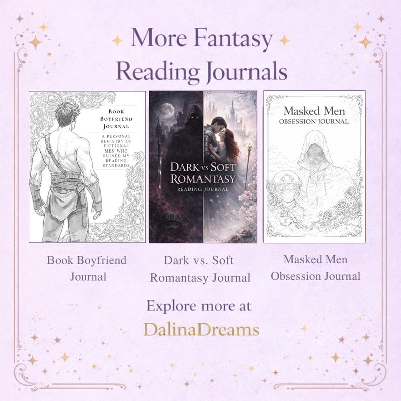 Romantasy Trope Reading Challenge | BookTok Tracker (Printable PDF) image 13