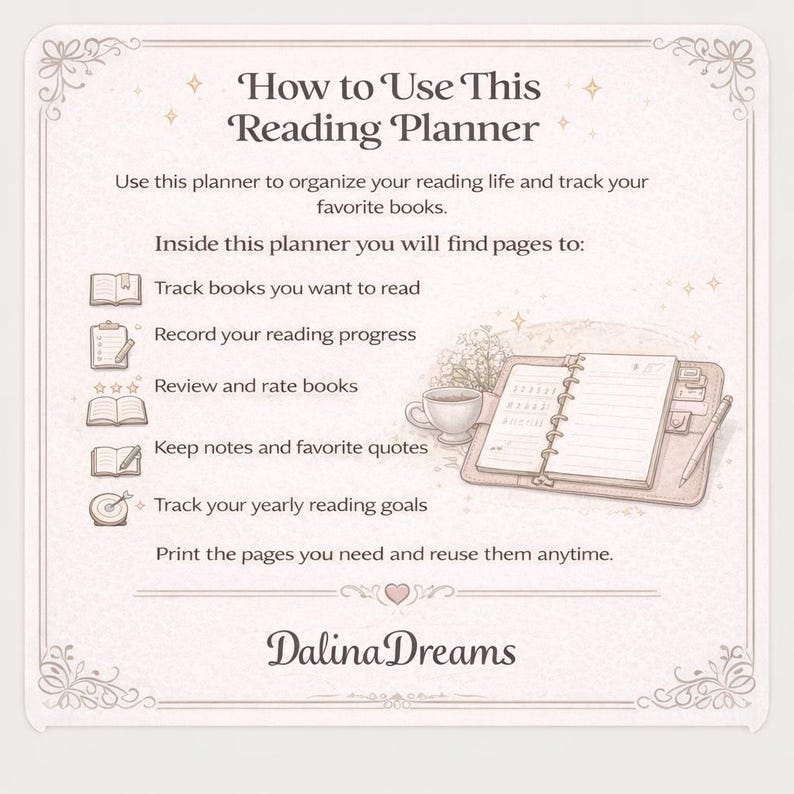 Romantasy Trope Reading Challenge | BookTok Tracker (Printable PDF) image 9