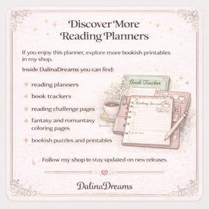 Romantasy Trope Reading Challenge | BookTok Tracker (Printable PDF) image 11