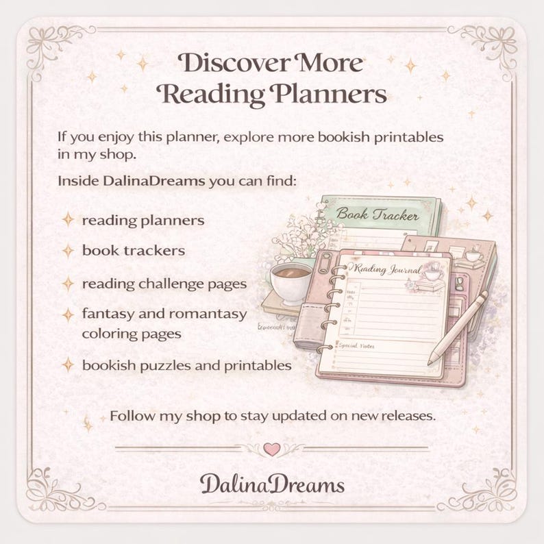Romantasy Trope Reading Challenge | BookTok Tracker (Printable PDF) image 11