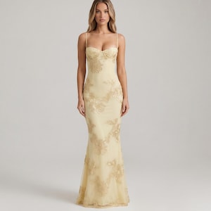 slim fit dress slacks Gold A-Line Tulle Gold Sequin Long Prom Dress, Gold Long Evening Dress –  formalgowns