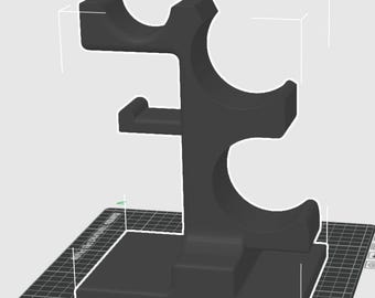 Controller and headset holder stl file.
