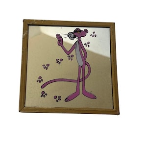 Pink Panther Mirror - Etsy
