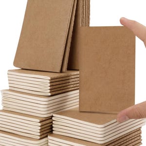 ENDAST TILLÄGG (Se beskrivning) - Mini anteckningsbok i kraftpapper