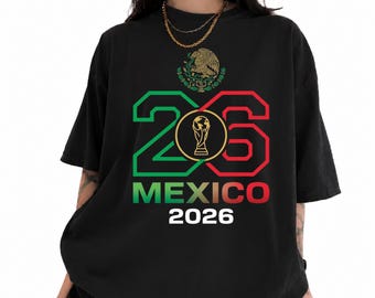 Mexico 2026 World Cup PNG | Mexican Soccer Shirt Design | Football Fan Graphic