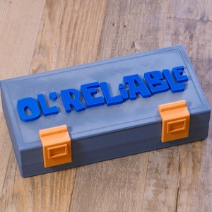 Sponge Ol’Reliable Keepsake Box - Cartoon-Inspired Prop Replica, Funny Bedroom and Desk Container Decor