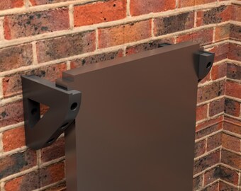 Soportes de pared para servidores Homelab 4U: impresos en 3D, ahorran espacio
