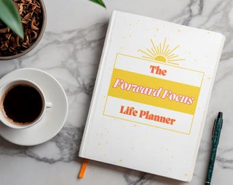 ADHD Digital Planner, Psychotherapist Designed, Customizable Daily Organizer (Canva Template)