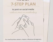 Social Media Content Planner | 7-Step Guide for Small Business (PDF Download)