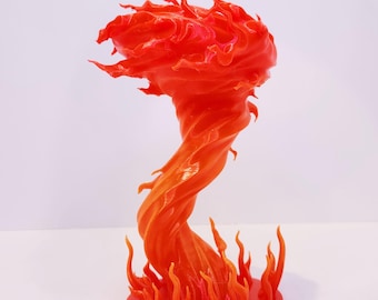 Elemental Tornado Effect for Action Figures and Miniatures (1:12 Scale and lower)