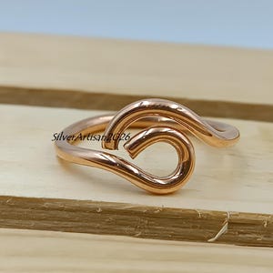 Kupferring, Handgefertigter Ring, Kupfer Schmuck, Stapelring, Einzigartiger Ring, Geschenk Ring, Boho Ring, Weihnachtsgeschenk, Gute Qualität, Geschenk Für Sie