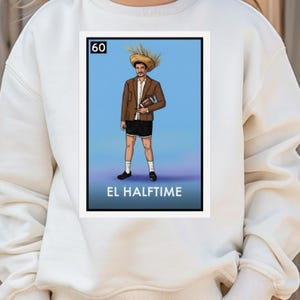 El Halftime Football Art PNG – Retro Sports Illustration (Digital Download)