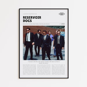 Reservoir dogs poster - Etsy 日本