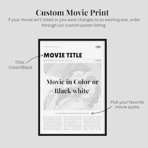 The Mummy, , Retro Movie Poster, Custom Movie Poster image 7