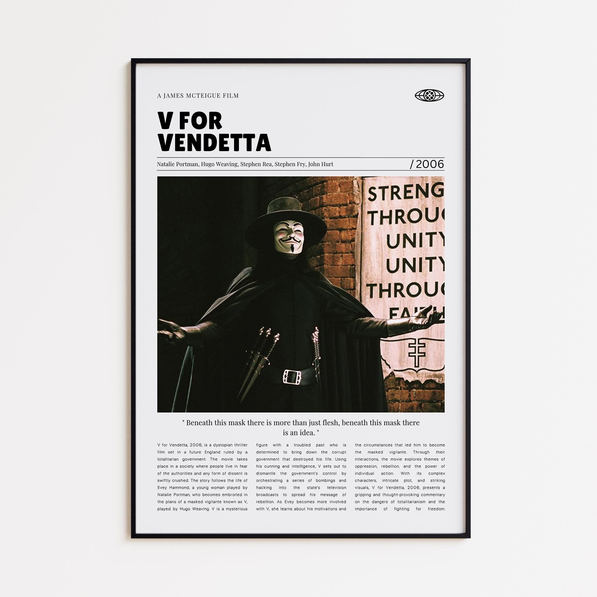 V vendetta poster - Etsy 日本