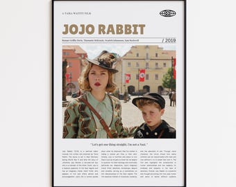 ジョジョ・ラビット - レトロ、ヴィンテージ、モダン、ミニマリスト