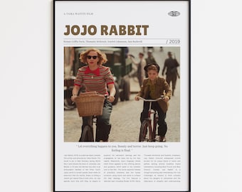 ジョジョ・ラビットの映画ポスター - Etsy 日本