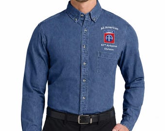 82d AIRBORNE DIVISION  -  Denim