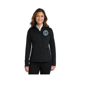 Ladies Dept of Veterans Affairs  - Port Authority Grid Fleece Jacket L239