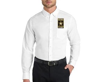 US ARMY / RETIRED Super Pro Oxford