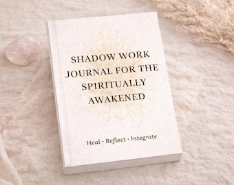 Shadow Work Journal Printable PDF | Inner Child Healing Workbook, Self Reflection Prompts