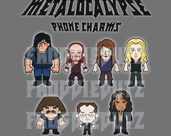 Amuletos para teléfono Metalocalypse