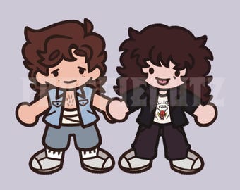 Chibi Steddie Aufkleber