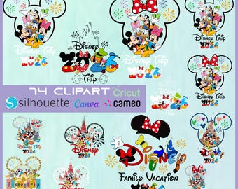 Disney Mega Bundle, Family Trip 2026 Svg, Family Vacation 2026, Mouse, Vacay Mode, Family Trip Sublimation Design, Trip 2026