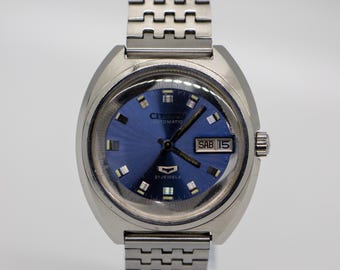 Citizen Parawater Automatico Vintage – Giappone anni '70 – Quadrante Blu Sunburst