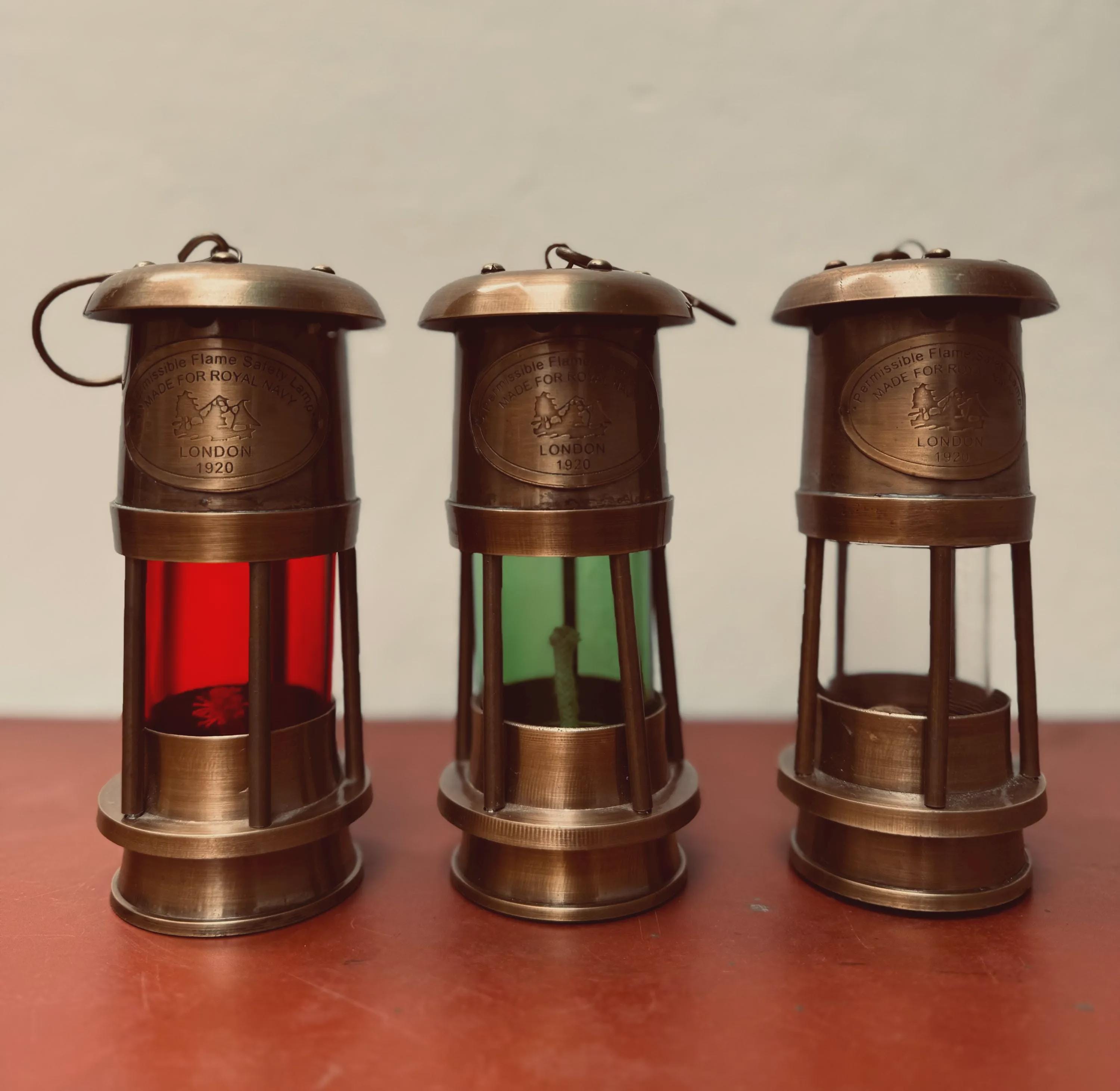Antique mining lamp - Etsy 日本