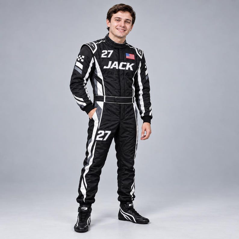Personalized Custom Racing Suit, Go Kart Racing Suit, Team Race Outfit ...