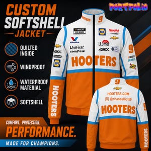Personalized McLaren formula 1 Racing Jacket, Lando Norris or Oscar Piastri Cordura Fan Apparel image 18