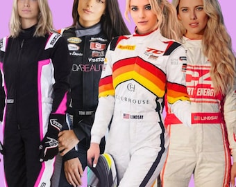 Tuta da gara da donna disponibile in tutte le taglie - Aggiungi il tuo nome e la tua bandiera - Personalizzazione gratuita