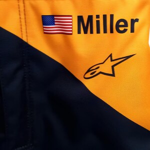 Personalized McLaren formula 1 Racing Jacket, Lando Norris or Oscar Piastri Cordura Fan Apparel image 17