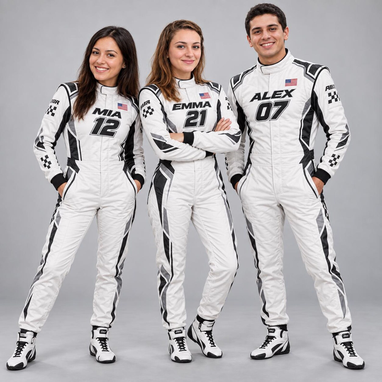 Personalized Custom Racing Suit, Go Kart Racing Suit, Team Race Outfit ...