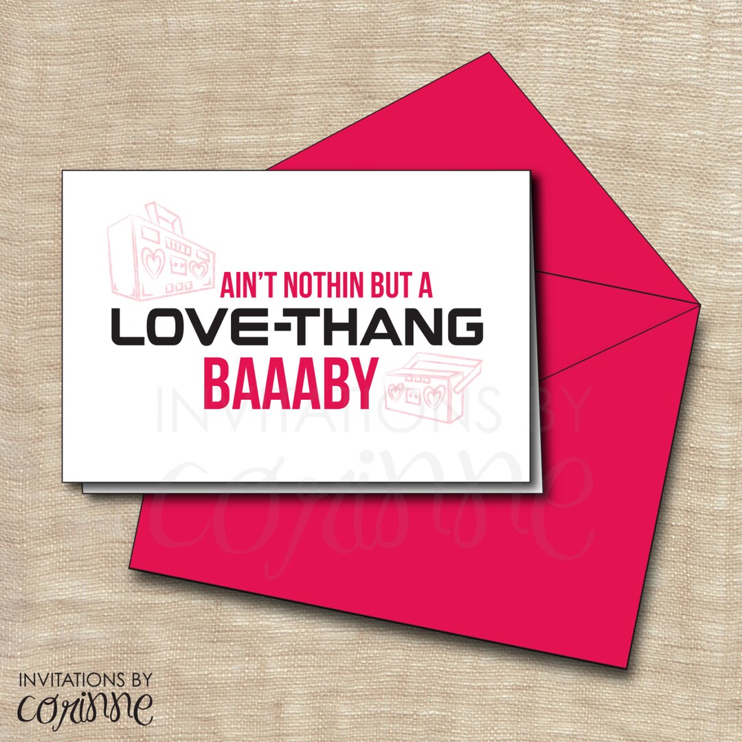 Funny Valentine's Day Card Printable Custom Personalized Downloadable ...