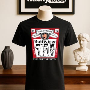 Buttwiser T Shirt - Etsy
