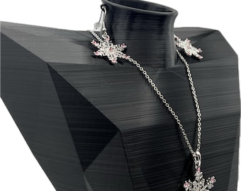 Busto de joyería para collar, anillo y pendientes.