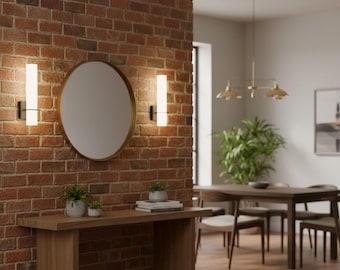 Nowoczesny czarny zestaw kinkietów LED – 18 W, ciepła biel (2 sztuki)