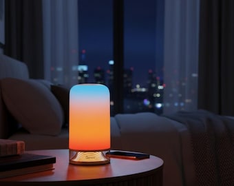 Inteligentna lampa stołowa RGB z funkcją dotykową, synchronizacją muzyki i sterowaniem głosowym