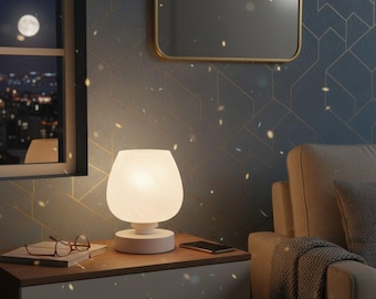 Dimmable Touch Control Bedside Nightstand Lamp