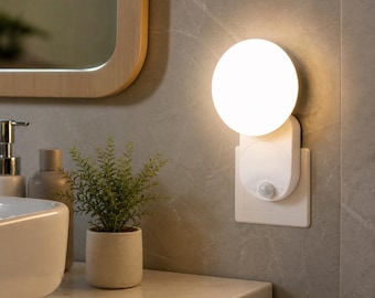 Akumulatorowa lampa ścienna z czujnikiem ruchu – magnetyczna lampa LED do szafy z pilotem
