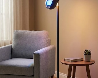 Inteligentna lampa podłogowa RGB z synchronizacją muzyki – nowoczesna lampa narożna LED
