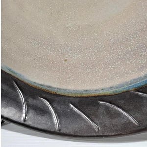 Pigeon Forge Pottery Douglas Ferguson 1998 13.5" Ceramic Platter or Centerpiece image 3