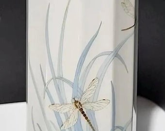 Rosenthal Studio-Line Polygon Vase, Milos Dragonfly Design