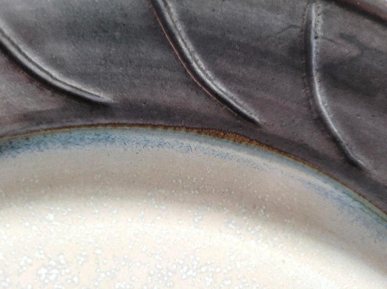 Pigeon Forge Pottery Douglas Ferguson 1998 13.5" Ceramic Platter or Centerpiece image 5