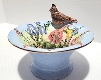 2002 Blue Sky Clayworks. "The Robin's Song Collection" Heather Goldminc  Trinket